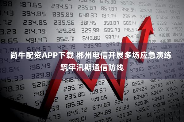 尚牛配资APP下载 郴州电信开展多场应急演练 筑牢汛期通信防线